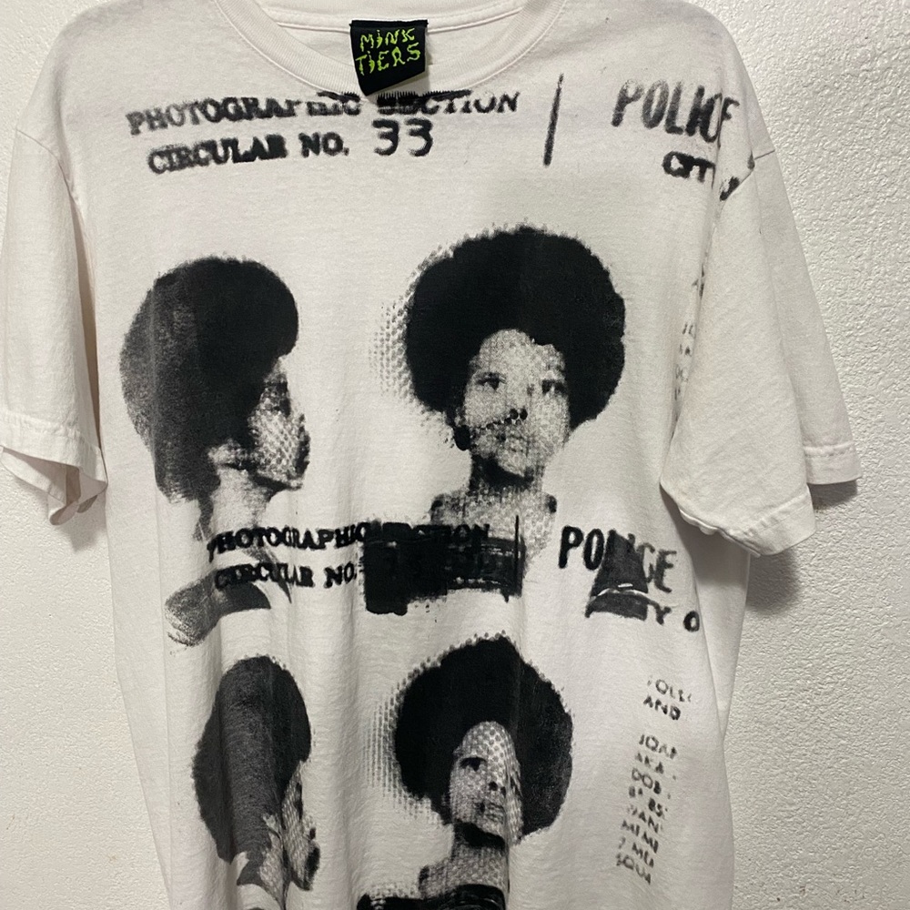 Men White Size L Tee